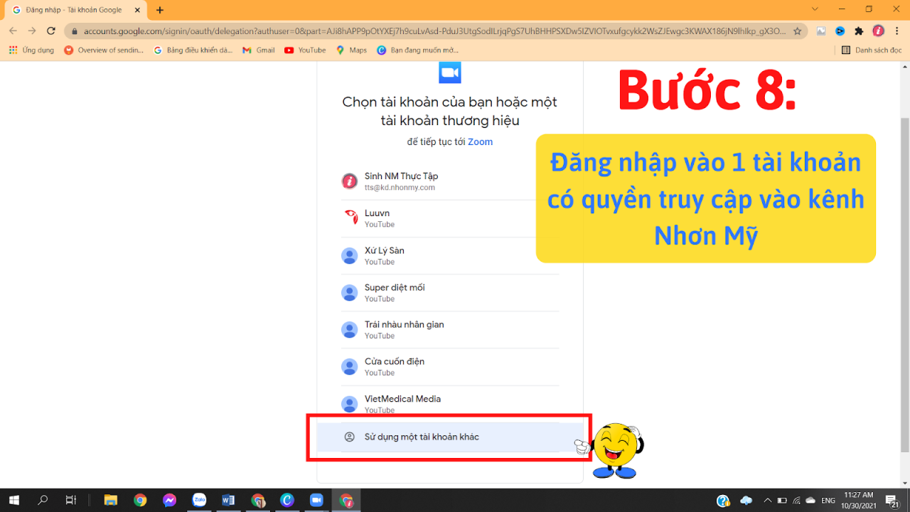 Cách livestream  từ zoom qua YouTube