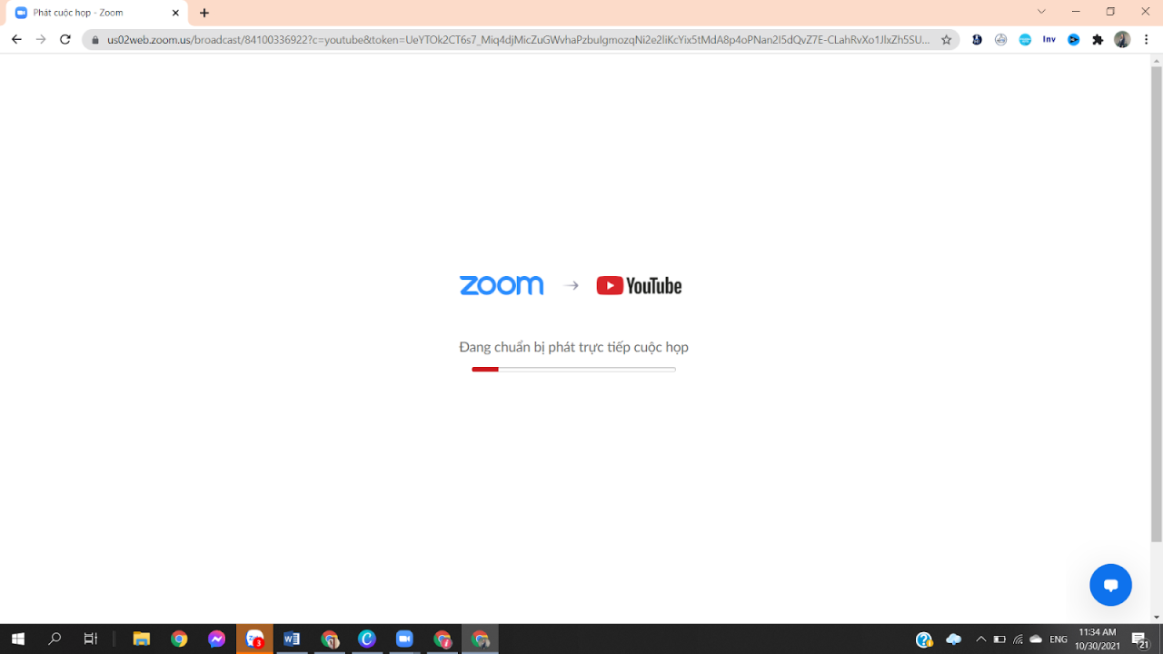 Cách livestream  từ zoom qua YouTube