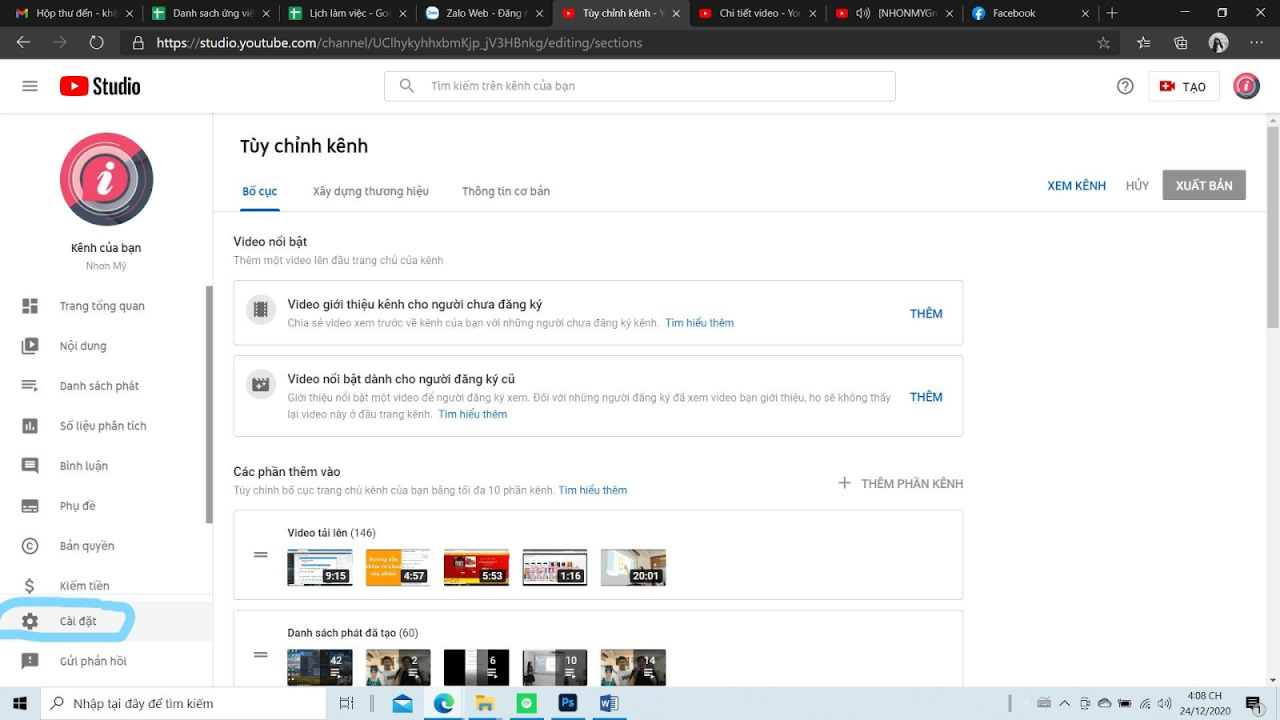 hướng dẫn cấp quyền truy cập trên Youtube