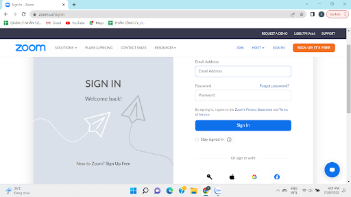 Hướng dẫn lên lịch Zoom
